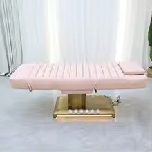 Wellness Spa And Salon - เตียงนวดปรับระดับได้ 3 มอเตอร์ไฟฟ้า สำหรับทำทรีทเมนต์เสริมความงาม ต่อขนตา ใช้ในร้านเสริมสวย