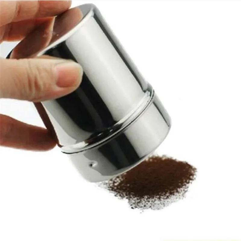 Sugar Scrub Coffee - ใหม่ 1/2/3 ชิ้น ขวดโรยเครื่องปรุงตาข่ายสแตนเลส สำหรับโรยผงโกโก้ ผงอบเชย