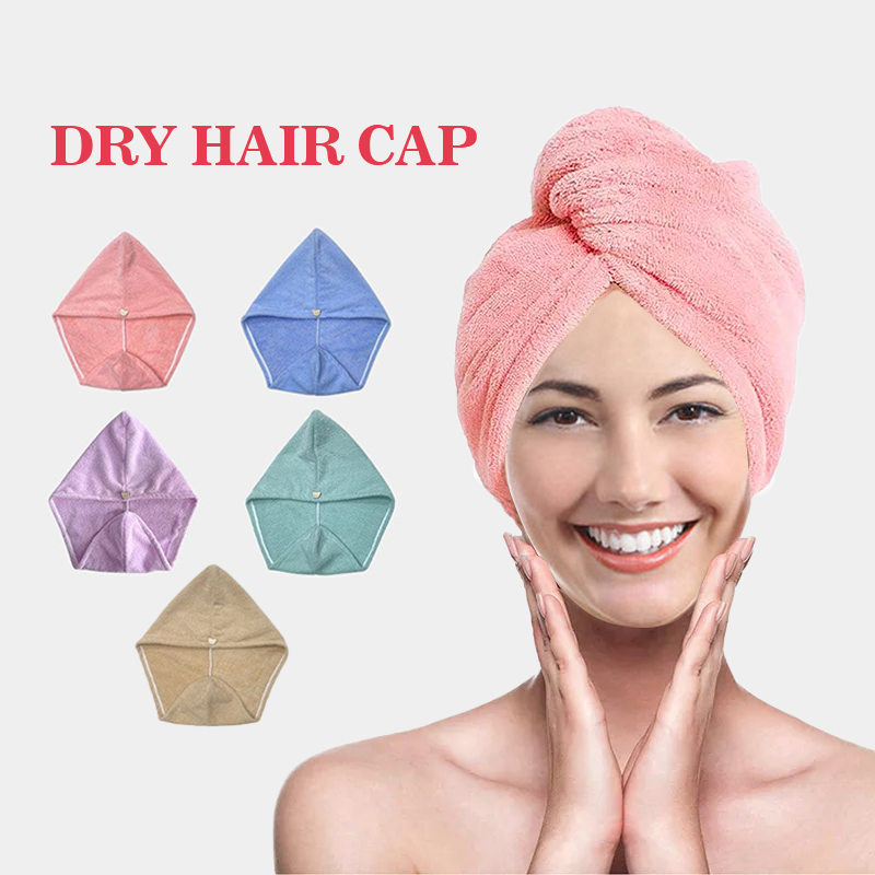 Spa Y Wellness - ผ้าขนหนูไมโครไฟเบอร์สําหรับผู้หญิง, สปาอาบน้ํา HEAD Wrap ผมแห้งหมวก Turban