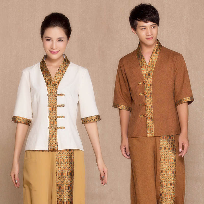 ชุดนวดสปาสไตล์ไทย เสื้อ+กางเกง - Wellness Spa And Salon บทวิจารณ์และราคา