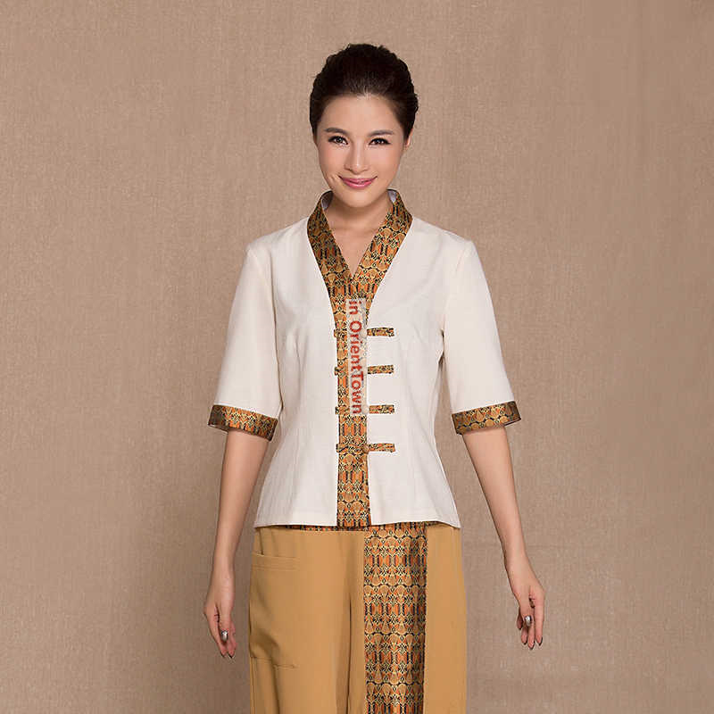 ชุดนวดสปาสไตล์ไทย เสื้อ+กางเกง - Wellness Spa And Salon บทวิจารณ์และราคา