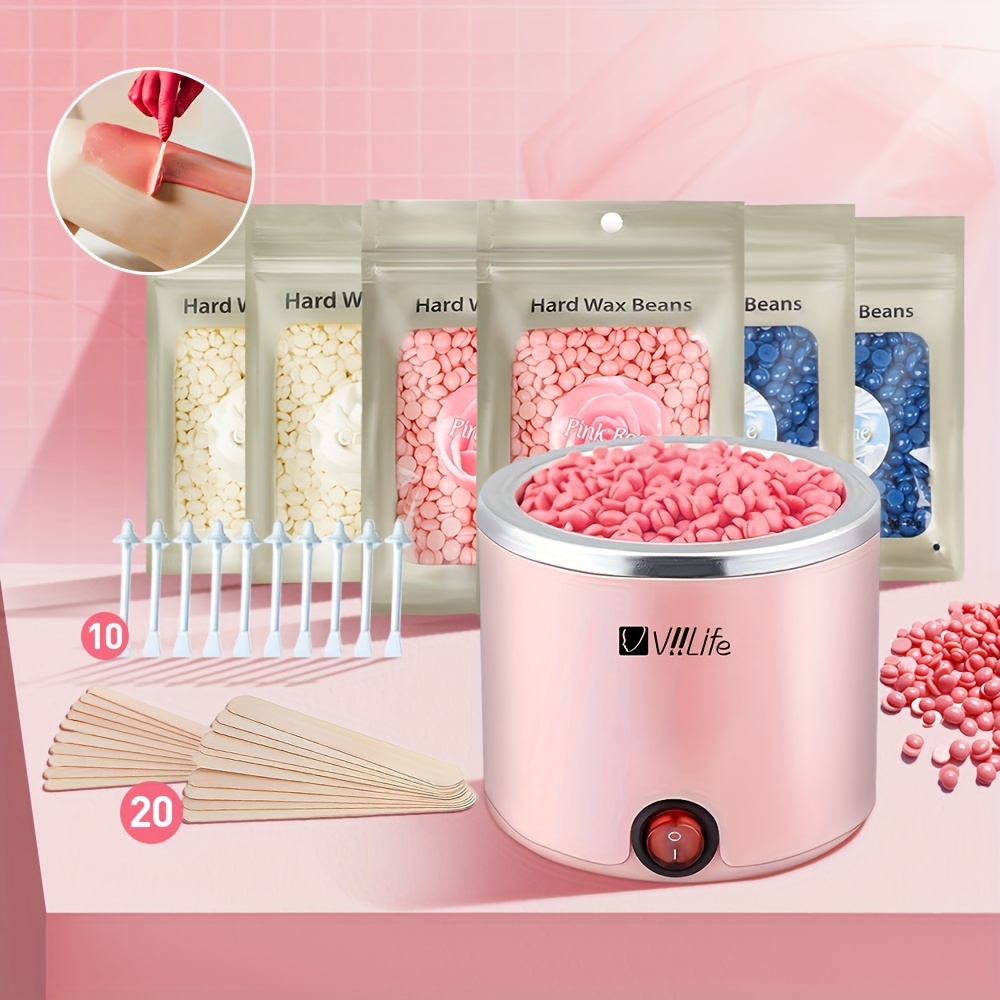 ชุดแว็กซ์กำจัดขน แว็กซ์แข็ง 6  - Waxing Kit Home บทวิจารณ์และราคา