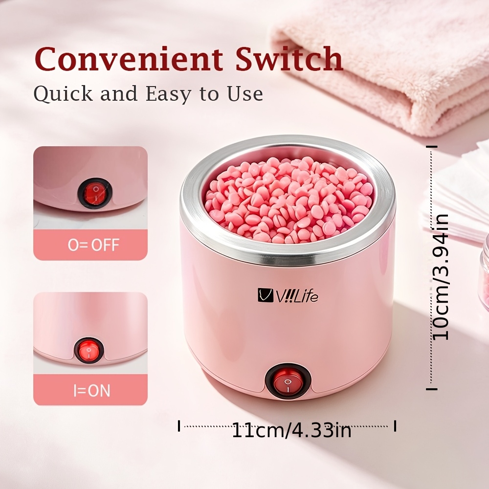 ชุดแว็กซ์กำจัดขน แว็กซ์แข็ง 6  - Waxing Kit Home บทวิจารณ์และราคา