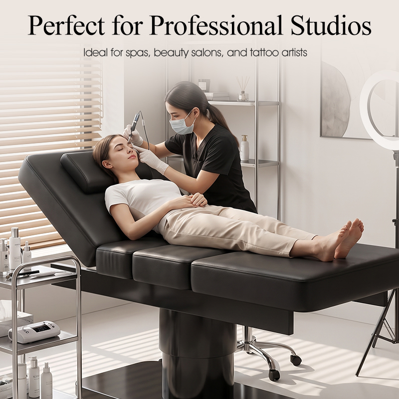 เตียงนวดสปา 3 มอเตอร์ สีดำ สไต - Wellness Spa And Salon บทวิจารณ์และราคา