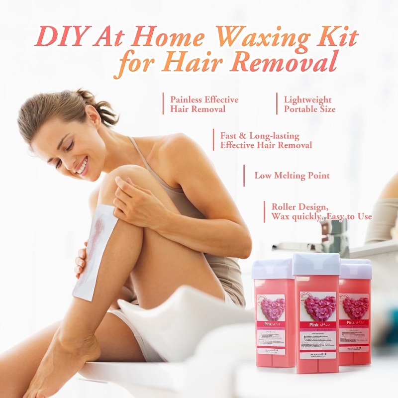 ชุดแว็กซ์แบบพกพาพร้อมเครื่องทำ - Waxing Kit Home บทวิจารณ์และราคา