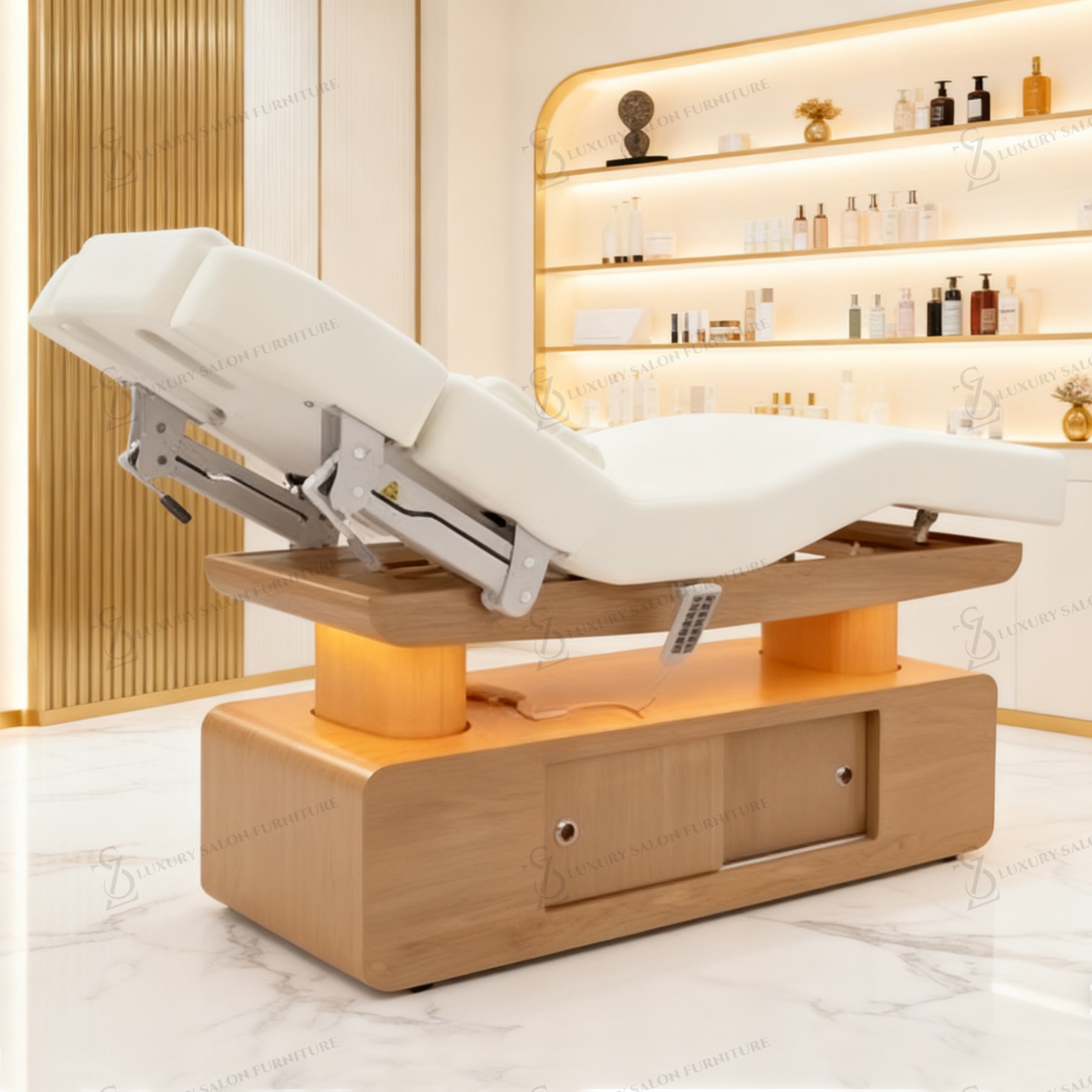เตียงเสริมความงามไฟฟ้าอเนกประส - Wellness Spa And Salon บทวิจารณ์และราคา