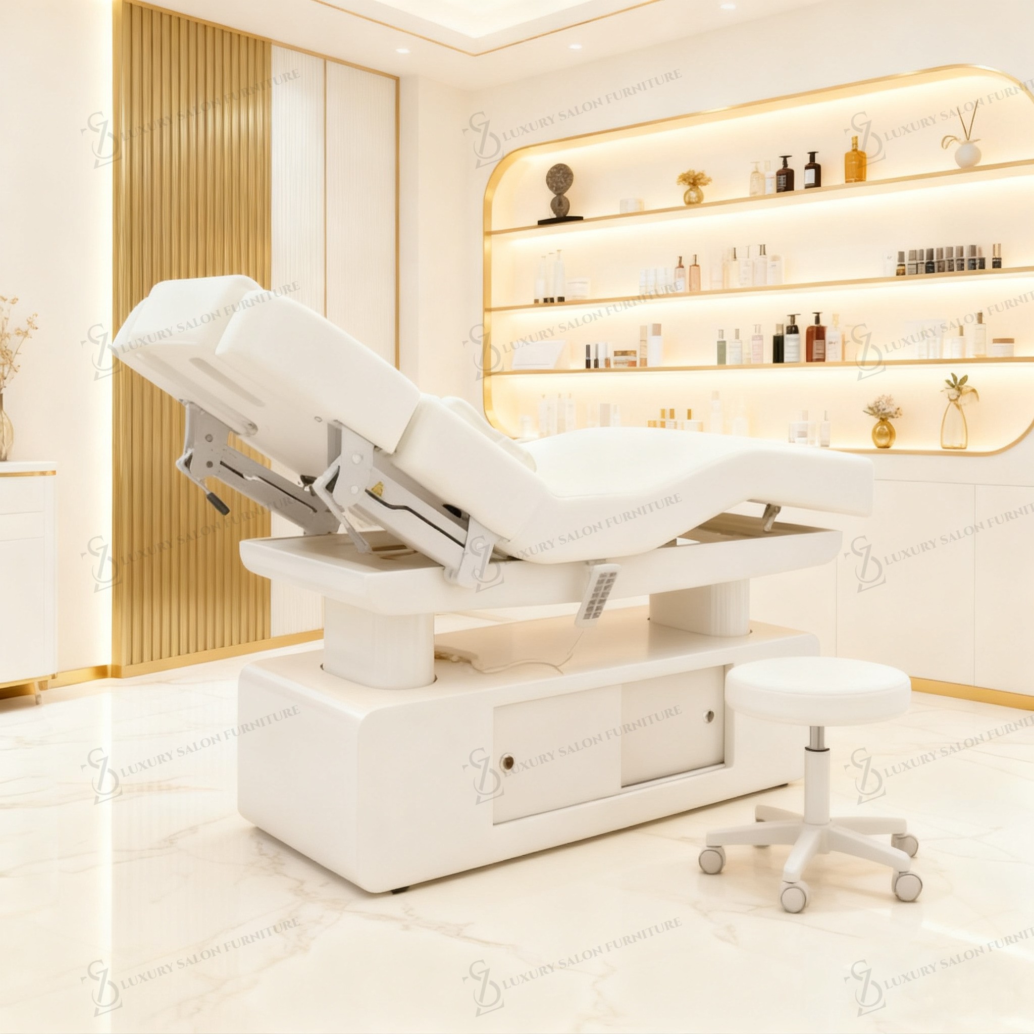 เตียงเสริมความงามไฟฟ้าอเนกประส - Wellness Spa And Salon บทวิจารณ์และราคา